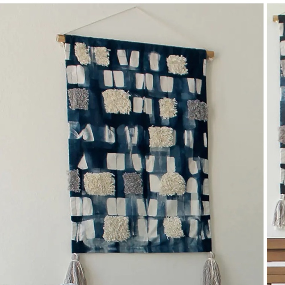 Crane Baby - Crane Baby Handcrafted Cotton Wall Hanging - Kendi‎ Tan